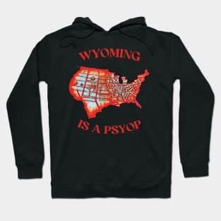 Wyoming Is A Psyop Hoodie